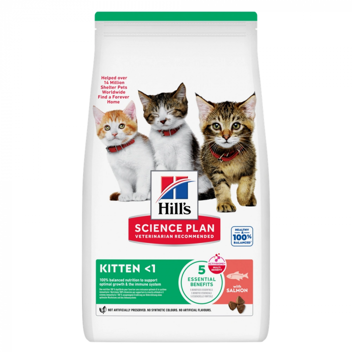 Hills Somonlu Yavru Kedi Maması 5+2 Kg Skt:05/27