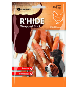 Flamingo Rhide Stick Beyaz Tavuklu Kemik 6cm 15 adet 6 lı skt:11/24