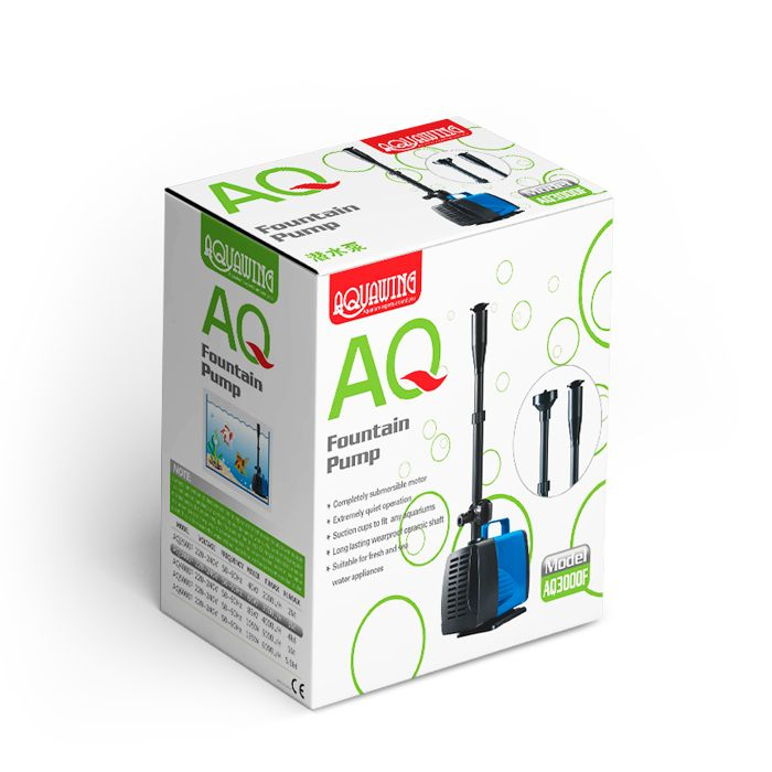 Aq3000F-Aquawıng Sump Motoru+Fountain Kit 60W 3000L/H