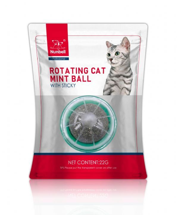  Nunbell Kedi Catnip Yalama Topu