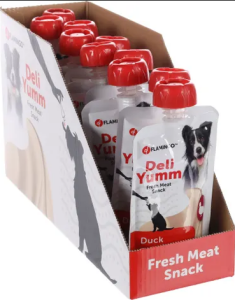 Flamino Deli Yumm Sıvı Ördek Köpek Ödülü 90 Gr 10 lu Skt:08/25