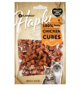 Flamingo Hapki Tavuklu Küp Kedi Ödül Maması 85gr 8 li skt:04/26