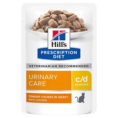 Hılls Urinary Care C/D Multicare Kedi İdrar Bakımı 12 Adet 85 Gr PDHM SKT:12/25