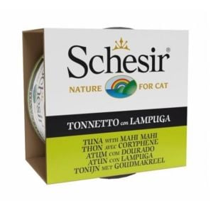 Schesir Ton Balığı ve Lambukalı Jöleli Kedi Konservesi 85 Gr 14 Adet skt:04/26