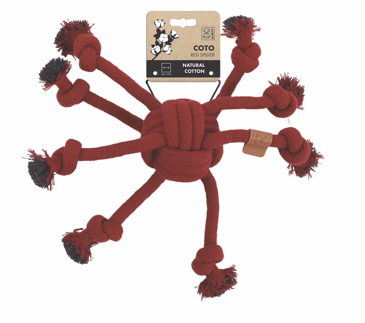 10661905 M-Pets Coto Red Spider 38Cm Örgü Oyuncak