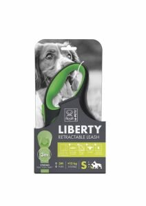 10824399 M-Pets Lıberty Otomatik Gezdirme Şerit 3Mt/Green (S)