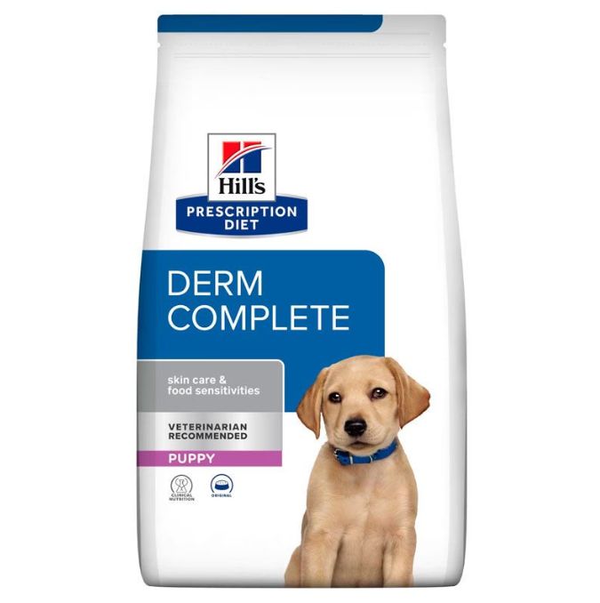 Hills Prescription Diet Derm Complete Puppy Yavru Köpek Kuru Maması 4 kg skt:02/25