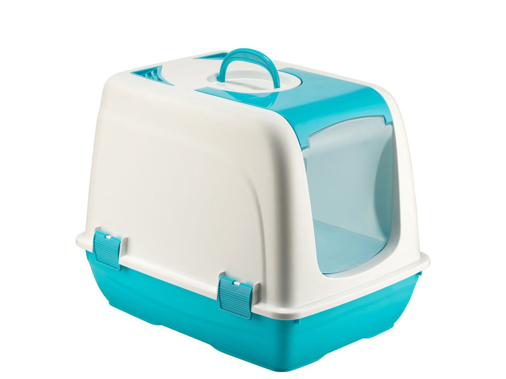 Küçük Kapalı Kedi Tuvaleti 5li Paket 37,5x49,5x39 cm