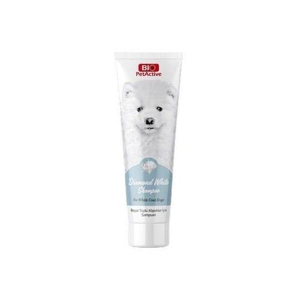 Bio Pet Active Diamond White Beyaz Tüylü Köpek Şampuanı 250 ml 6lı Skt:03/28