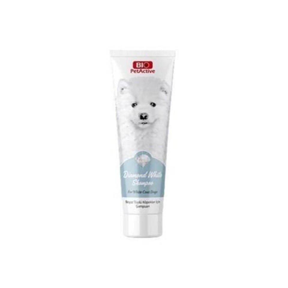 Bio Pet Active Diamond White Beyaz Tüylü Köpek Şampuanı 250 ml 6lı Skt:05/28