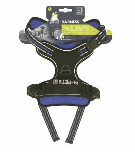 10825199 M-Pets Hıkıng Reflektörlü Soft Sırt Tasması Blue (L)