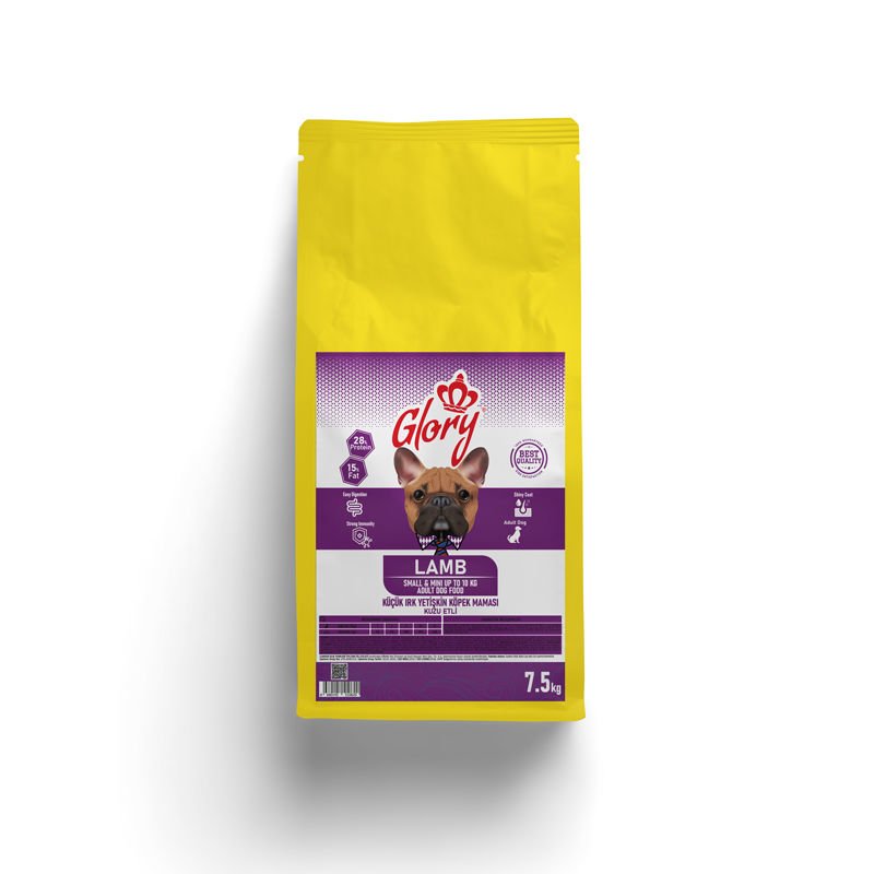 Glory Small & Mini Adult Kuzu Etli Yetişkin Köpek Maması 7.5 Kg Skt:09/26