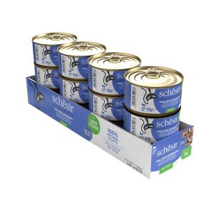Schesir Ton Ve Ringa Balıklı Kedi Konservesi 85 Gr 12 Adet ( C139 )Skt: 06/28