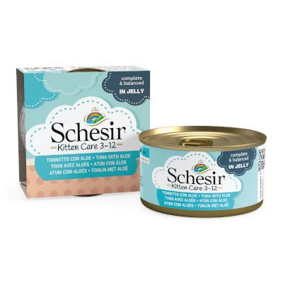 Schesir Kitten Ton Balıklı ve Aloeveralı 85 Gr 14 lü Skt:03/27