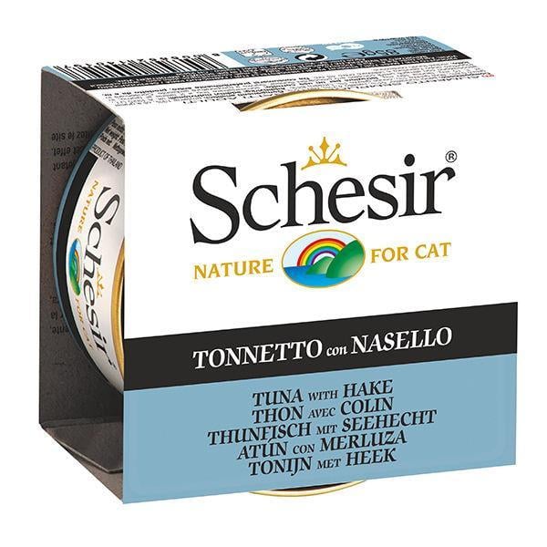 Schesir Ton Ve Barlam Balıklı Kedi Konservesi 85 Gr 14 Adet ( C190 ) Skt:12/26