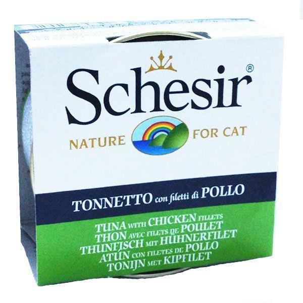 Schesir Ton Balıklı Ve Tavuklu Kedi Konservesi 85 Gr 14 Adet Skt:12/27
