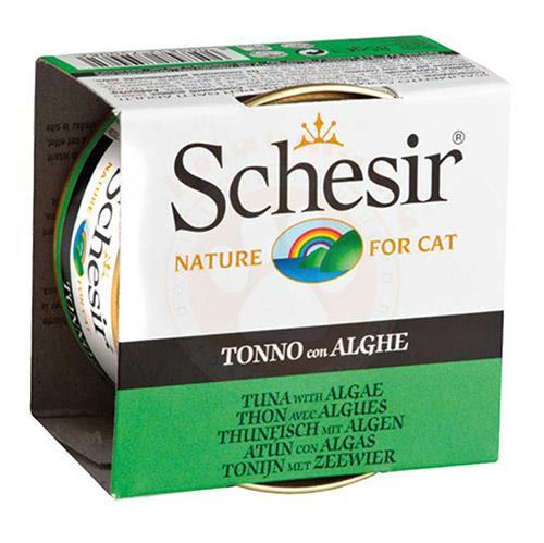 Schesir Ton Balıklı Ve Yosunlu Jöleli Kedi Konservesi 85 Gr 14 Lü Skt:06/27