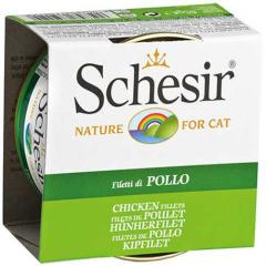 Schesir Jöleli Tavuklu Kedi Konservesi 85 Gr 12 li ( C160 ) Skt:03/27
