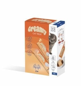 19049599 M-Pets Creamy Yengeçli Kedi Ödülü 25X15Gr Skt:02/27