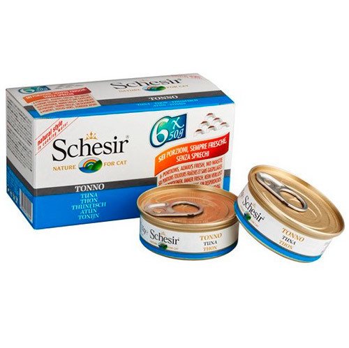 Schesir Tonnetto Ton Balıklı Yetişkin Kedi Konservesi 50 Gr 6 Adet Skt:03/25