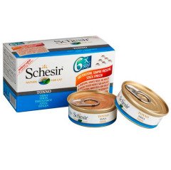 Schesir Tonnetto Ton Balıklı Yetişkin Kedi Konservesi 50 Gr 6 Adet Skt:03/25