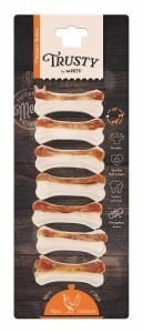 19046899 M-Pets Trusty Chıcken Press Kemik 7Li 140Gr/7,7Cm Skt:02/27