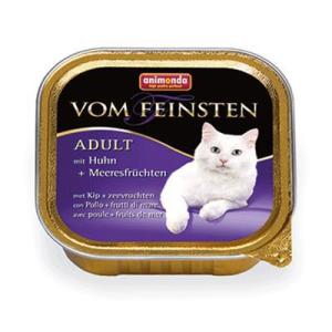 Animonda Tavuklu Ve Deniz Mahsüllü Kedi Yaş Mama 100 Gr 32 Adet Skt:08/26