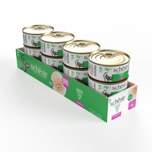 Schesir Tavuk Fileto Soslu Kedi Konservesi 70 Gr 12 Adet ( C169 )Skt:11/28