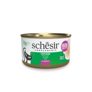 Schesir Tavuk Fileto Soslu Kedi Konservesi 70 Gr 12 Adet ( C169 )Skt:01/29