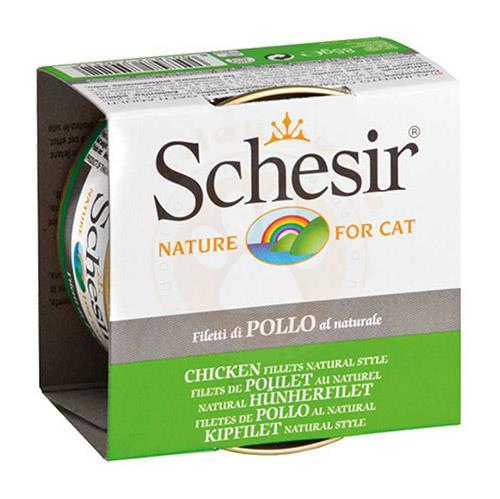 Schesir Tavuk Fileto Soslu Kedi Konservesi 70 Gr 12 Adet ( C169 )Skt:04/28