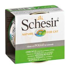 Schesir Tavuk Fileto Soslu Kedi Konservesi 85 Gr 12 Adet ( C169 )Skt:04/28