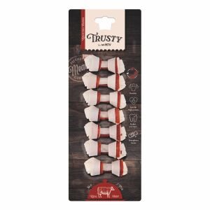 19046499 M-Pets Trusty Beef Düğümlü Kemik 7Li 84Gr/6,4Cm Skt:02/27