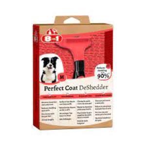 8 İn 1 Perfect Coat Deshedder Dog Köpek Tarağı Medium