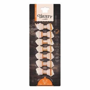 19046099 M-Pets Trusty Chıcken Düğümlü Kemik 7Li 84Gr/6,4Cm Skt:02/27