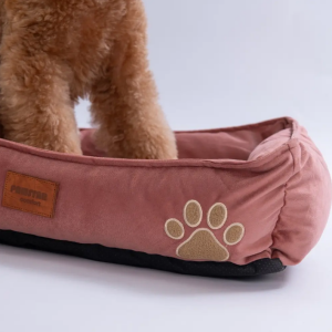 26662-Somon CosyNest Velvet Köpek Yatak Seti Köpek Yatağı ( S-M-L)