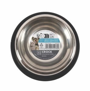 10504499 M-Pets Crock Paslanmaz Çelik Mama Kabı (S)