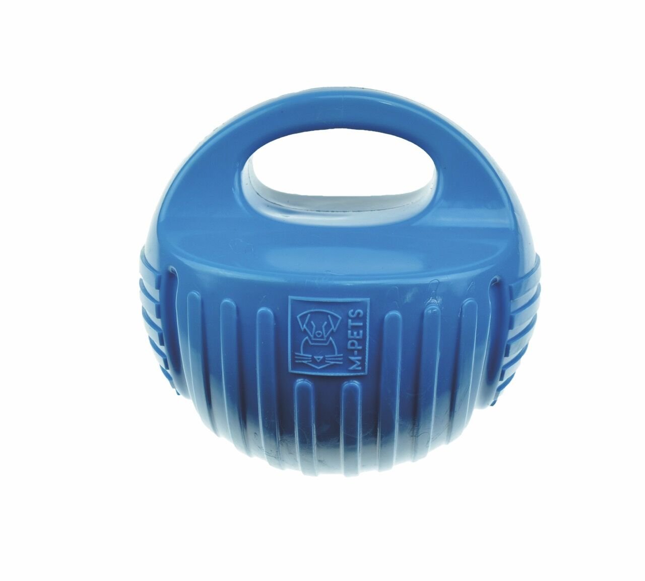 10628917 M-Pets Arco Ball Kauçuk Köpek Oyuncağı (L) Blue