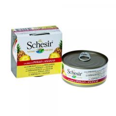 Schesir Fruit Tavuk Ve Ananaslı Köpek Konservesi 150 Gr 10 Adet Skt:08/26