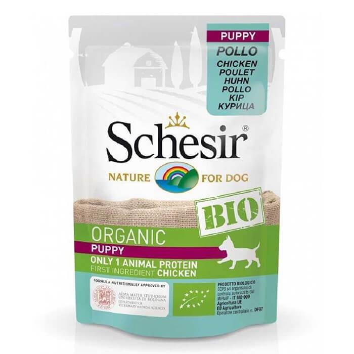 Schesir Bio Range Dog Puppy Yavru Köpek Konservesi 85 Gr 16 Adet