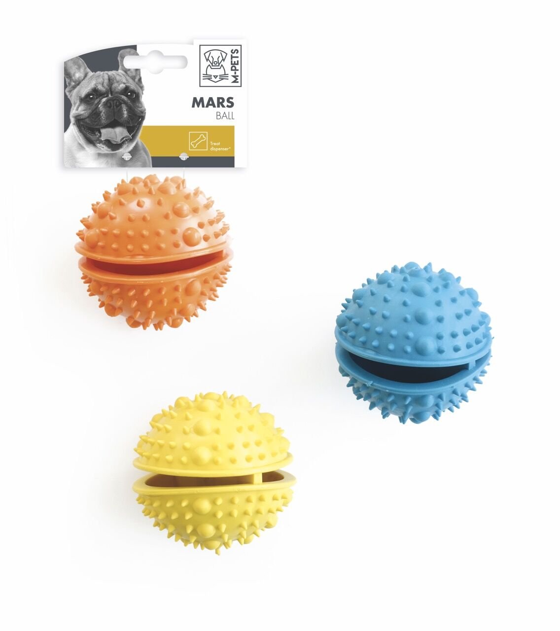 10609099 M-Pets Mars Ödül Hazneli Köpekler İçin Kauçuk Top
