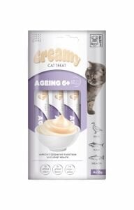 19050299 M-Pets Ageıng 6+ Fonksiyonel Creamy Kedi Ödülü 4X15Gr skt:10/27