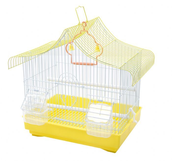 Birdlife Çift Kapılı Kuş Kafesi Villa 10Lu 33X23X36Cm