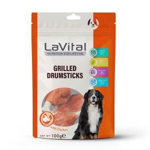 LaVital Köpek Ödül Maması Tavuk Etli Baget 100g 12li Skt:02/28