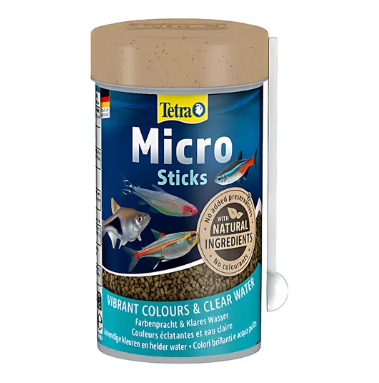 Tetra Micro Sticks Küçük Tropikal Balık Yemi 45 Gr 100Ml skt:11/28