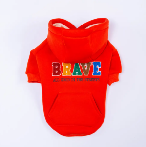 26709-Turuncu Bronx Brave Hoodie