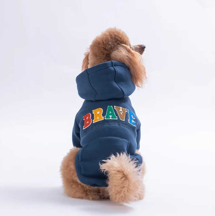 26710-Lacivert Bronx Brave Hoodie