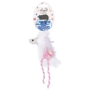 20654899 M-Pets Plume Pembe Balık Catnipli Kedi Oyuncağı