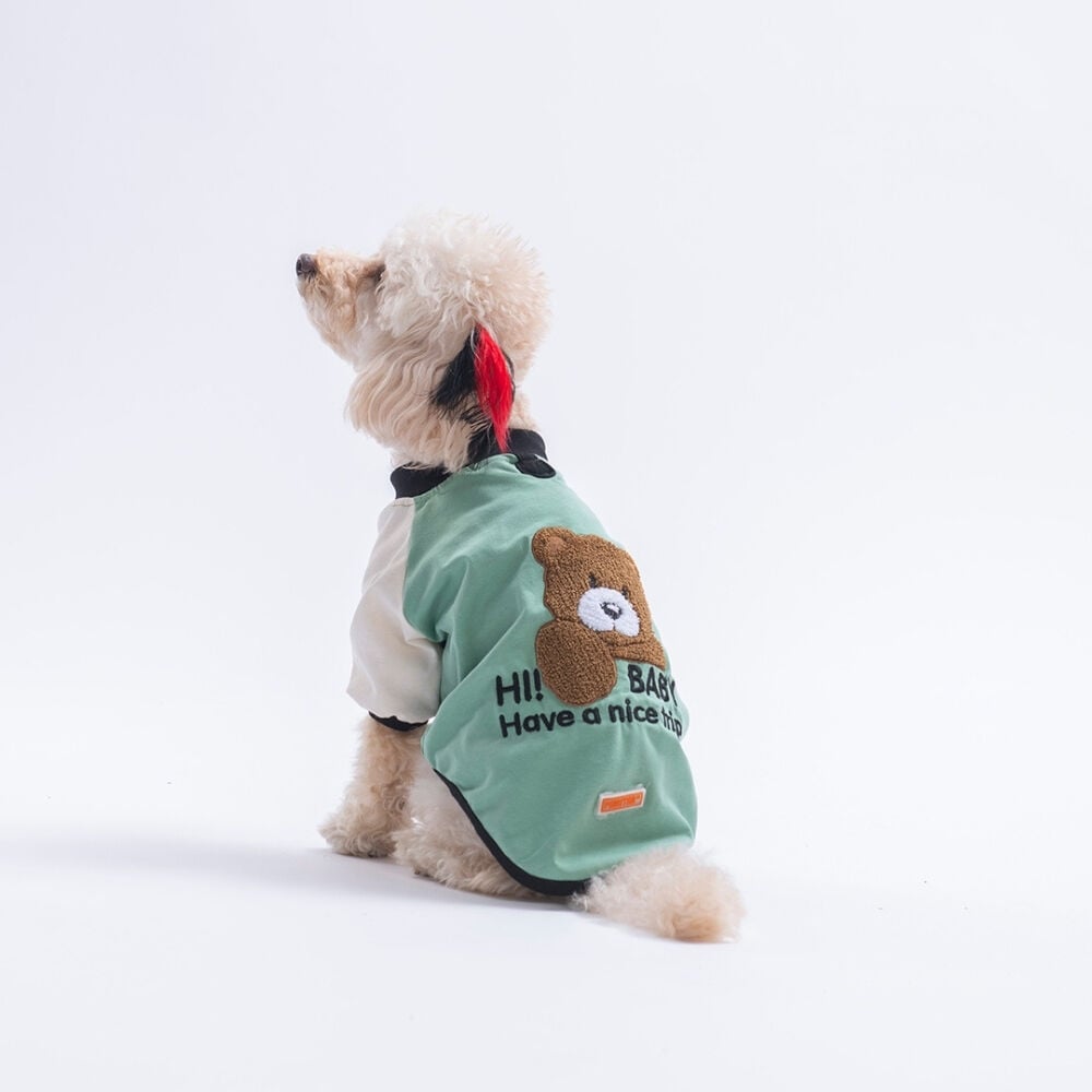 26717 Yeşil Baby Teddy Sweat