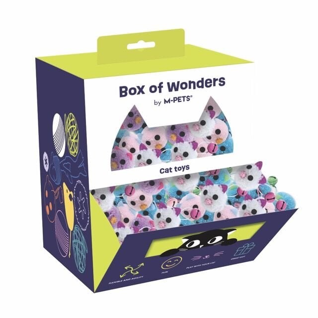 20603799 M-Pets Wonders Moxie Kedi Oyuncağı 90Lı Dısplay