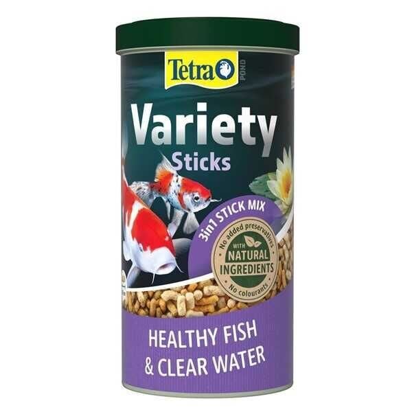 Tetra Pond Variety Sticks Havuz Balığı Yemi 150 Gr / 1000 Ml Skt:11/28